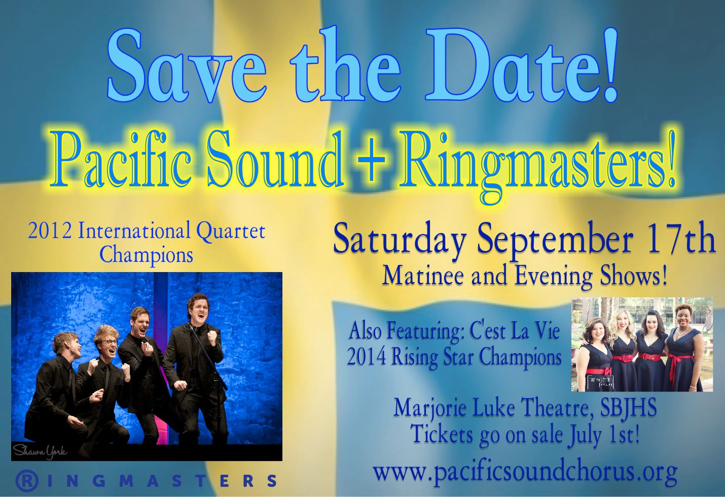 Save the Date! Save the Date!